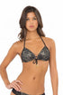 Luli Fama Miami Nights Molded Push Up Bandeau Halter